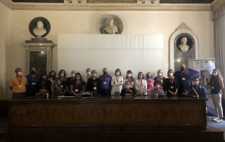 Italian study visit palazzo poggi sala ulisse bologna adriseismic
